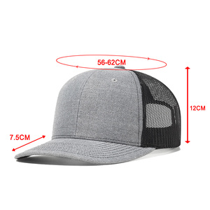Cappellino da Baseball Personalizzato con Patch a Forma Personalizzata, Cucito a Mano, Logo Personalizzato Richardson 112 con Patch in Pelle Sintetica Laser - Product Image 3