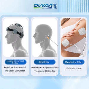 Système portable de neurothérapie rTMS à domicile combinant la réflexologie <span class=keywords><strong>EEG</strong></span> cérébrale et la rééducation musculaire des membres - Product Image 6