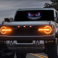 XL12 Auto SUV Heckscheiben-USB-Animierte LED-Dämonenaugen LED-Matrix-Panel-Display Offroad-Innenbeleuchtung