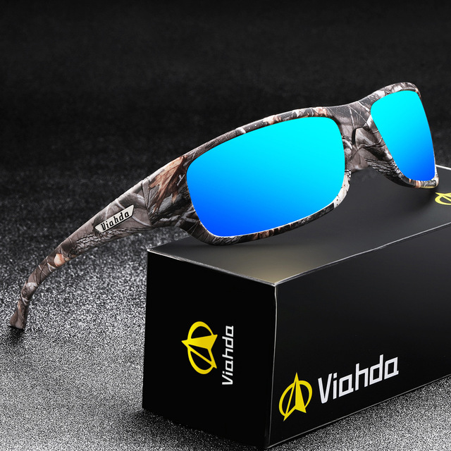 Viahda Sports Polarized Sunglasses Hot Sale Design Mans Outdoor UV400 Fishing Driving Sun Glasses