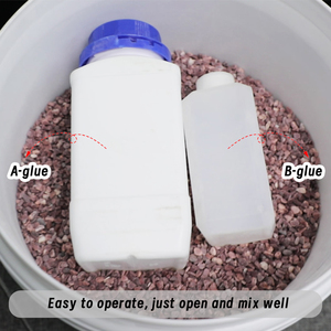 Nhà Máy Giá nhựa ràng buộc sỏi đường Lái Xe Lát sàn đá ngoài trời với bề mặt Epoxy thấm - Product Image 3