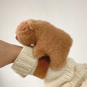 Lindo Capybara Animal Slap Snap Wrap Slap Snap Wristband Material de felpa suave Pulsera ajustable Adecuado para todas las edades - Product Image 4