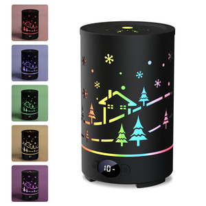 2025 mới thông minh hương liệu khuếch tán tinh dầu tạo độ ẩm với RGB ánh sáng tâm trạng và hẹn giờ ngủ cho văn phòng nhà - Product Image 6