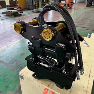 Chine Grande usine Production excavatrice <span class=keywords><strong>attelage</strong></span> accessoires inclinable rapide coupleur rotateur hydraulique rotatif <span class=keywords><strong>attelage</strong></span> - Product Image 4