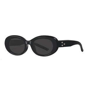 Gafas de sol para mujer Gm, montura negra de PC, protección UV400, tipo 3, estilo retro - Product Image 1
