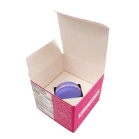 Boîtes d'emballage en papier carrées personnalisées pour boulangerie, mini-gâteau, bonbons, macaron, biscuit, boîte pliante simple