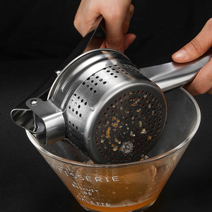 2023 <strong>Fruit</strong> Vegetable Tools <strong>Fruit</strong> <strong>Press</strong> Citrus Juicer Stainless Steel Manual Potato Ricer Masher <strong>Press</strong> - Product Image 3