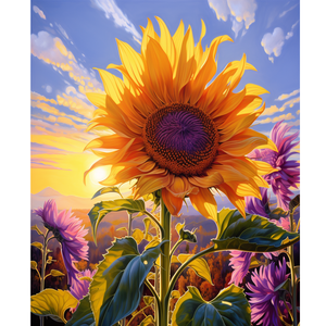 <span class=keywords><strong>Girasoli</strong></span> Diy 5d Diamond Painting fiori diamantati ricamo immagine strass punto croce Kit decorazione per la casa 30x40cm - Product Image 1