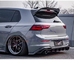 Difusor trasero de fibra de carbono personalizado para parachoques de Golf MK8.5. - Product Image 5