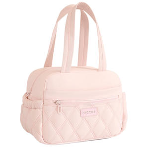 Sac à lunch isotherme Frische rose matelassé pour le bureau et les activités de plein air - Product Image 2