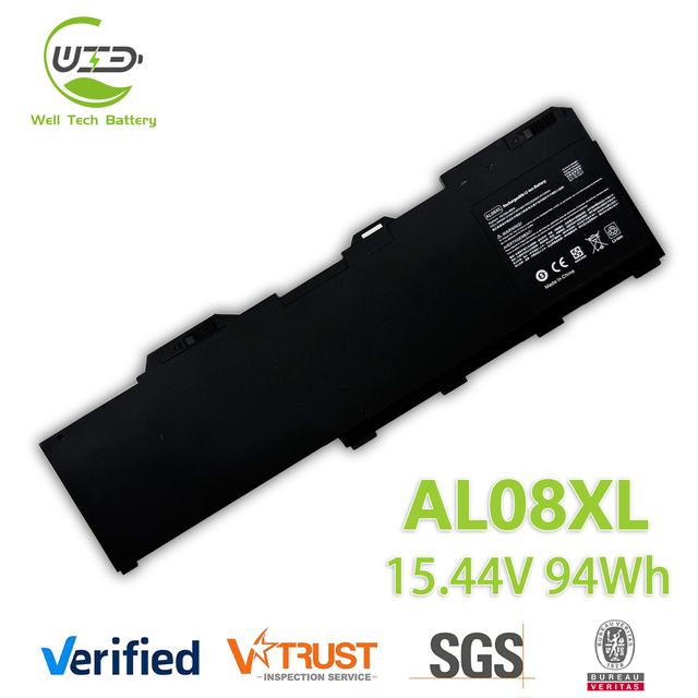 Replacement AL08XL HSTNN-IB9N HSTNN-OB1S Laptop Battery for HP ZBook Fury 15 G7 G8 Fury 17 G7 G8 ProBook 645 G4 Series