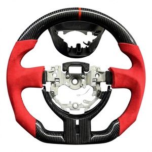 Volante Deportivo de Fibra de Carbono Forjado con Base Plana para Toyota 86 <span class=keywords><strong>GT86</strong></span> ZN6 2013-2020 Subaru BRZ FR-S, Mejora de Rendimiento - Product Image 1