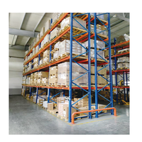 Étagère de stockage robuste en acier Q235B pour centre logistique, fabricant OEM, capacité 4000 kg, conception personnalisée