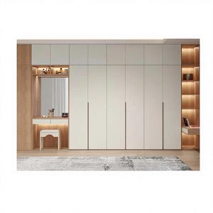 Armario de Dormitorio Personalizado con Tocador Integrado, Juego de <span class=keywords><strong>Muebles</strong></span> Ecológicos de Gran Almacenamiento, Diseño Gratuito, Hecho en China - Product Image 1