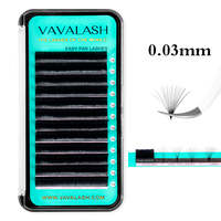 VAVALASH 0.03 0.05 0.07 CC/DD/C/D/ Curl Super Soft Mink Individual Eyelash Extension Customized logo Wholesale