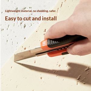 Dalle de porcelaine légère et souple, placage de pierre ultra-mince et flexible, panneau de terre battue, mur de fond imperméable - Product Image 2