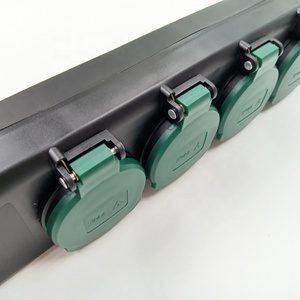 EU <strong>Power</strong> Extension <strong>Socket</strong> <strong>5</strong>-Outlets IP44 Waterproof and Moisture-proof with Spring Lid - Product Image 5