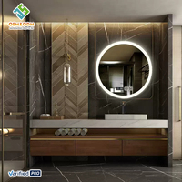 Ensemble de meubles de salle de bain modernes en bois massif OEM, complet avec table, bureau, armoire, panneau, miroir, lavabo en céramique et robinet, pour chambre et salle à manger