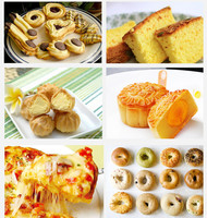 Four à pain électrique à convection pour petite boulangerie avec trois plaques chauffantes/four à gâteau à pizza pour restaurant