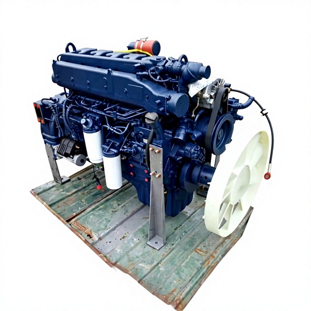 Used Weichai WD615 WP10 WP12 WP10.380E32 380HP Water-cooled 6-cylinder Diesel Engine Assembly for Truck Machinery