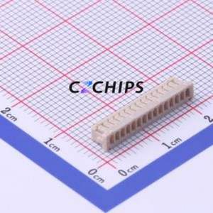 DF13-15S-1.25C Housing (Wire-to-Board / Wire-to-Wire) P=1.25mm Connector 1x15P 1.25mm 1 15 - Product Image 1