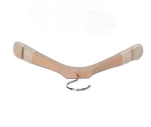 <span class=keywords><strong>Cintre</strong></span> <span class=keywords><strong>en</strong></span> <span class=keywords><strong>bois</strong></span> massif naturel à surface lisse Cintres antidérapants ménagers Petits cintres pour enfants pour les magasins - Product Image 1