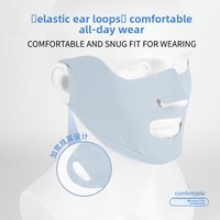 Masque facial une pièce respirant en nylon sans couture avec boucles auriculaires, protection solaire pour le cyclisme estival – Vente en gros