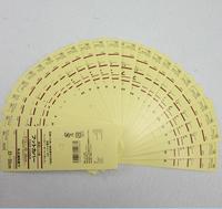 Özel Tasarım Baskılı 400 gr Kuşe Kağıt Kart Delikli Askılı Çorap Ambalajı 50*180 mm Başlık Kartı