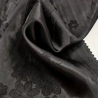 Tissu satiné 100% polyester imitation acétate, gaufré avec feuille d'or, satiné pour robe de soirée