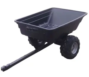 Manufacturer and Factory Supply Small off-road ATV plastic trailer CT0091C
