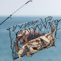 Nouveau Piège de Pêche Carré en Nylon Datao E-038 - Haute Stabilité, Grande Capacité, Facile à Transporter et à Déployer pour la Pêche en Mer/Huîtreière et sur Plage