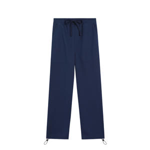Pantalones de chándal informales para hombre para otoño Pantalones largos ligeros con cintura elástica Patrón recto y ropa de calle frontal plana - Product Image 5