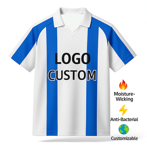 Conjunto <span class=keywords><strong>de</strong></span> Camisetas <span class=keywords><strong>de</strong></span> Fútbol Retro Personalizadas <span class=keywords><strong>de</strong></span> Secado Rápido con Impresión Digital, Servicio OEM para Equipaciones <span class=keywords><strong>de</strong></span> Fútbol del Equipo <span class=keywords><strong>Barcelona</strong></span> - Product Image 2