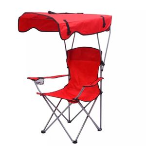 Parasol portable pas cher, pliable, pour le camping, chaise de plage avec ombrage, Silla De Playa - Product Image 3