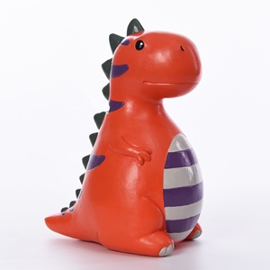 Độc Đáo Khủng Long Bé Phòng Trang Trí Nội Thất Nhựa Thủ Công Mỹ Nghệ Con Heo Đất Phim Hoạt Hình Hình Dạng Động Vật Bức Tượng Cho Vườn Ươm Trẻ Em Phòng Món Quà Sinh Nhật - Product Image 6