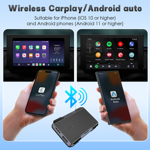 Boîtier universel Youtube Netflix Android media ai sans fil carplay pour voitures - Product Image 2