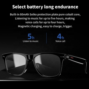 Nuovi Occhiali da Sole Smart Economici e alla Moda con Protezione Anti-Luce Blu, BT5.2, Riproduzione Musicale AI, Chiamate Telefoniche, Controllo Touch, <span class=keywords><strong>AR</strong></span> Wireless - Product Image 5