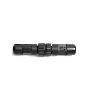 <b>Waterproof</b> 2345 Core Aviation Plug M14 RF Signal Wire Male and Female Plug Docking Type <b>Cable</b> Extension Plug Black PVC CN;JIA - Product Image 3