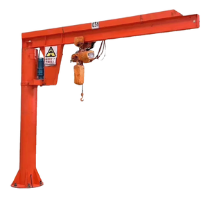 Grú<span class=keywords><strong>a</strong></span> Giratoria de Piso de Alta Calidad Profesional YUFEI, Grú<span class=keywords><strong>a</strong></span> de Columna Giratoria de 1-<span class=keywords><strong>15</strong></span> Toneladas con Polipasto para Uso en Fábricas - Product Image 1