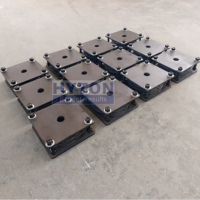 HT-7004205203/7004205204 Patin de montage en caoutchouc pour concasseur à cône HP200 HP300 HP350E, pièces de concasseur à cône pour l'exploitation minière