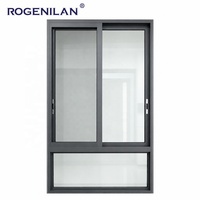 ROGENILAN, Proveedor Chino de Ventanas Corredizas de Aluminio con Rotura de Puente Térmico, Ventanas Corredizas Exteriores con Doble Acristalamiento Low-E