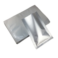 Sac d'emballage sous vide laminé, scellé sur 3 côtés, pochette rétractable, haute température, qualité alimentaire, feuille d'aluminium PE, thermoscellage, résistant à l'humidité