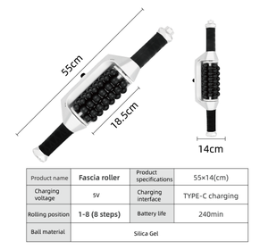 2024 nueva máquina de rodillo de masaje muscular corporal de Mano Eléctrica equipo de masaje moldeador corporal para aliviar el dolor - Product Image 5