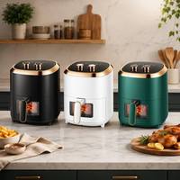 Four à friture sans air OEM de 3,2 litres, ensemble de cuisson rapide, avec cuve amovible, pour une cuisson à faible teneur en gras, four à usage quotidien, pour le marché mondial
