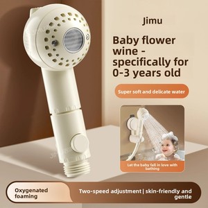 Cabezal de Ducha para Niños y Mascotas, Set de Ducha para Bañera, Boquilla Externa para Champú, Diseño Moderno, Rociador y Lavafaldas - Product Image 3