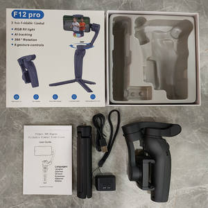 Estabilizador de Gimbal con Rotación de 360°, <span class=keywords><strong>Palo</strong></span> Selfie Inteligente para Grabación Panorámica, Estabilizador de Celular para Creadores de Contenido - Product Image 4