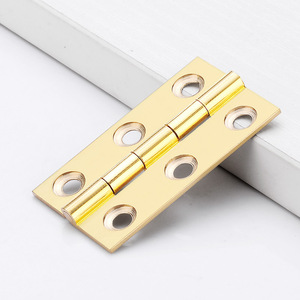 Thiết Kế Hiện Đại Tất Cả Các Đồng Cửa Mini Bản Lề Dày Đồng Nguyên Chất Bản Lề Nhỏ Cho Hộp Đồ Trang Sức Gấp 1.5 2 2.5 Inch Brass Bản Lề - Product Image 4