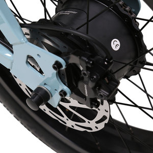 Motocicleta Eléctrica TXED Popular con Marco de Acero, 20 Pulgadas, 7 Velocidades, Suspensión, Batería de Litio de 48V 13AH, Estilo Motocicleta - Product Image 5