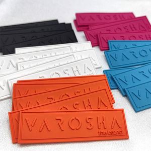 ขายส่งป้าย PVC นูนลาย 3 มิติ แบบนิ่ม สำหรับติดหมวก ป้าย PVC แบบกำหนดเอง พร้อมพวงกุญแจยางแบบมีที่จับ สำหรับติดเสื้อผ้า - Product Image 2