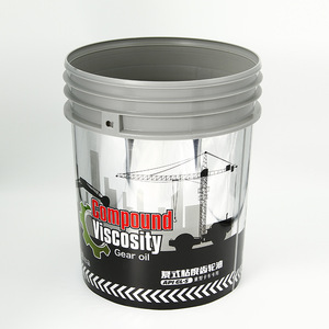 Trong khuôn nhãn Sơn Thùng tiêm nhựa IML nhãn cho xô Vật liệu vật nuôi với mộ <span class=keywords><strong>in</strong></span> - Product Image 5